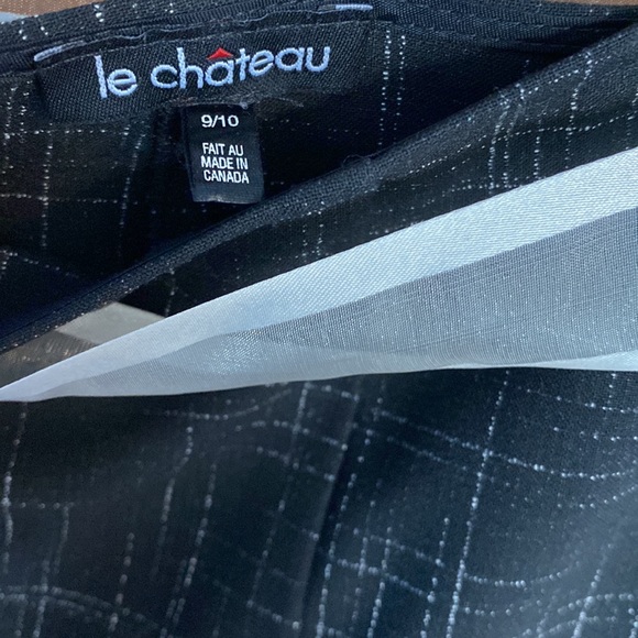 Black Le Chateau skirt 9-10 - Picture 4 of 4